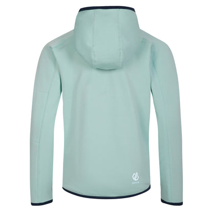 Mint Green Marl - Back - Dare 2B Childrens-Kids Explore Marl Fleece Jacket