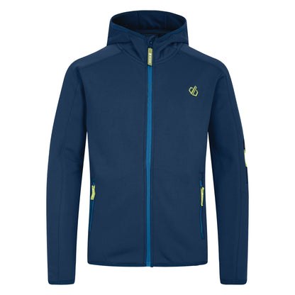 Moonlight Denim-Daiquiri Green - Front - Dare 2B Childrens-Kids Explore Marl Fleece Jacket