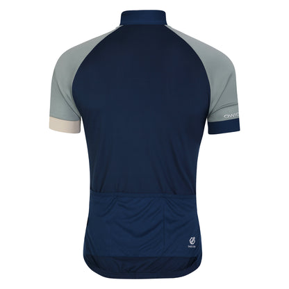 Lilypad-Moonlight Denim - Back - Dare 2B Mens Protraction III Cycling Jersey