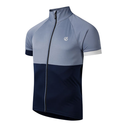 Mercury-Navy - Side - Dare 2B Mens Protraction III Cycling Jersey