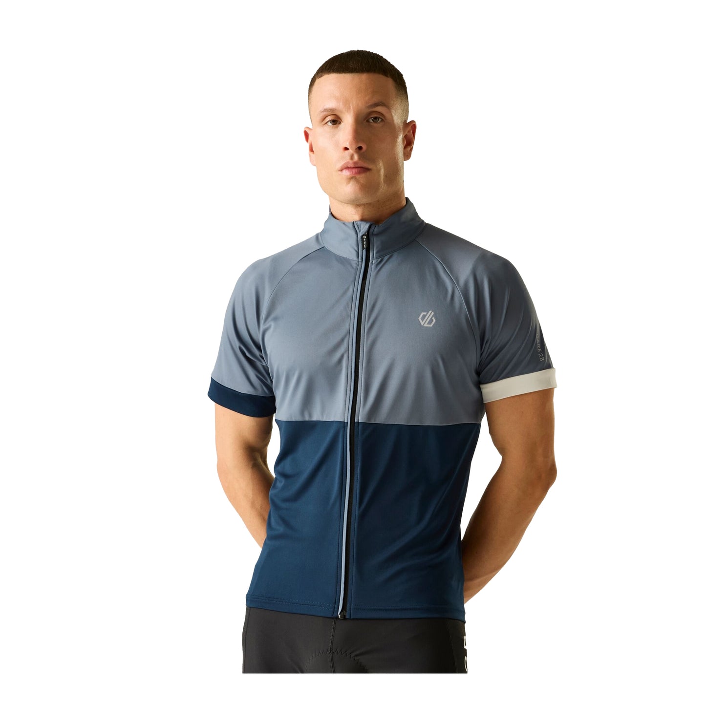 Mercury-Navy - Lifestyle - Dare 2B Mens Protraction III Cycling Jersey