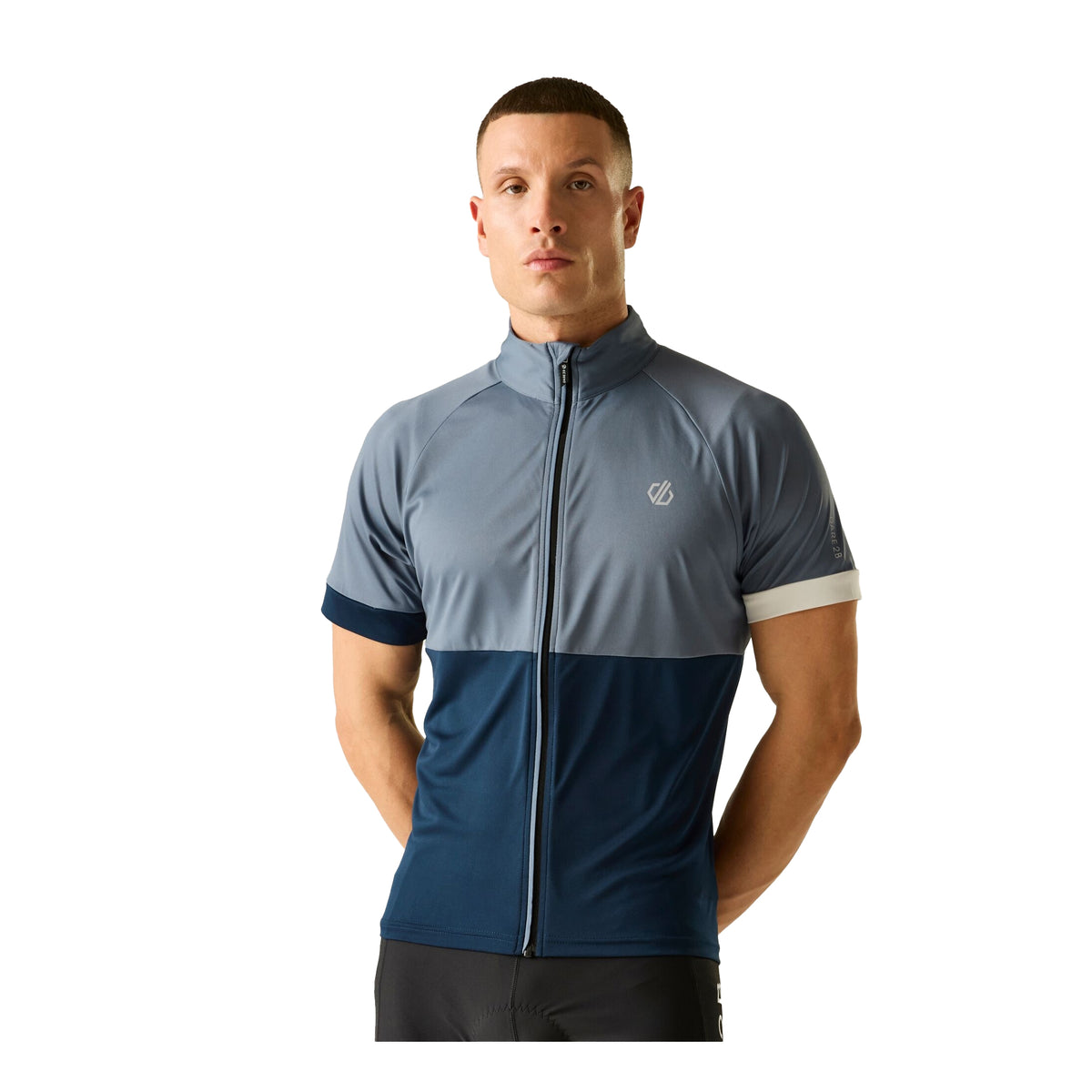 Mercury-Navy - Lifestyle - Dare 2B Mens Protraction III Cycling Jersey