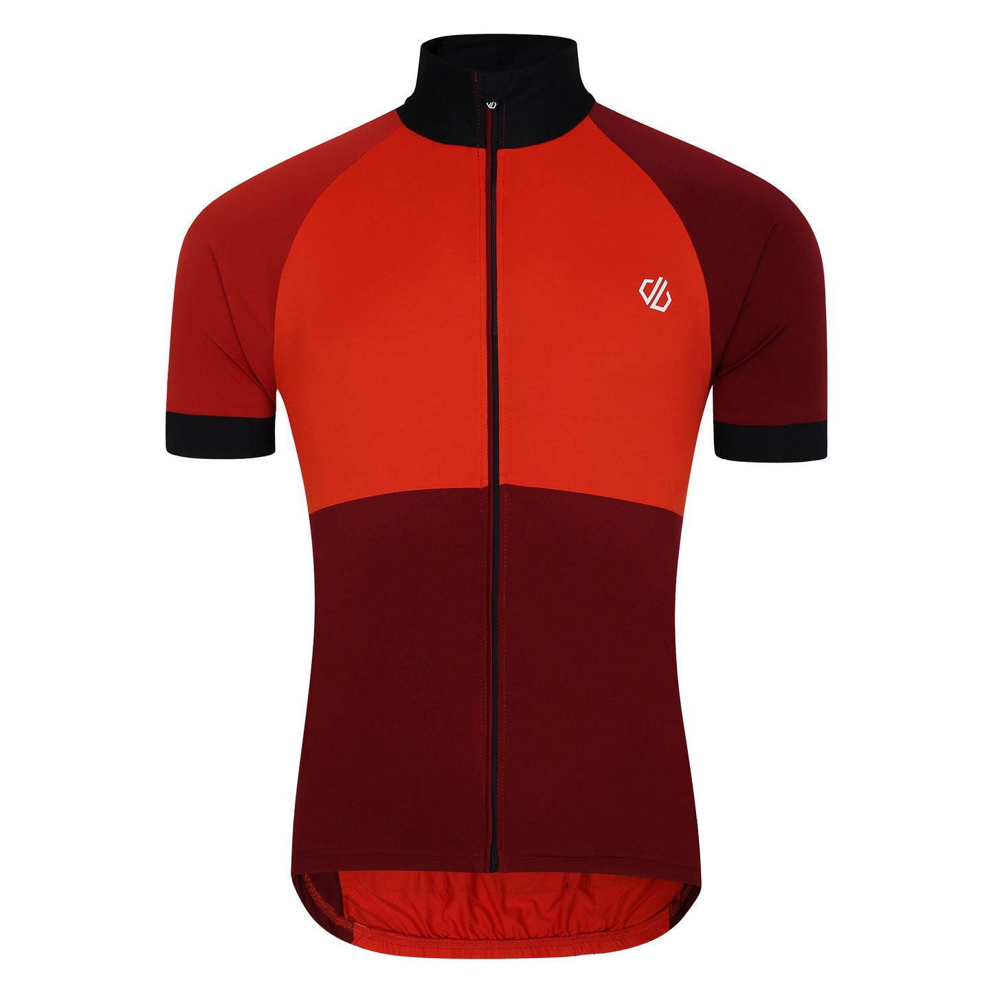 Cinnamon-Syrah Red - Front - Dare 2B Mens Protraction III Cycling Jersey