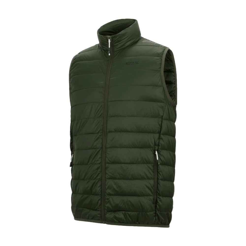 Dark Khaki - Side - Regatta Mens Hillpack II Gilet