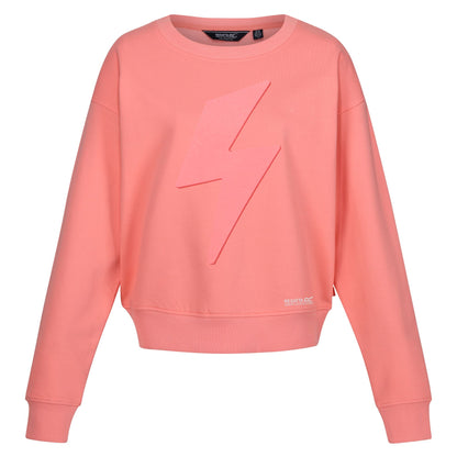 Shell Pink - Front - Regatta Womens-Ladies Avika Zig Zag Sweatshirt