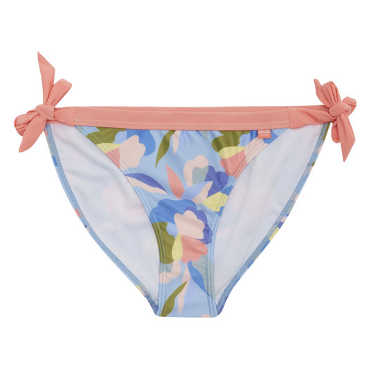 Blue-Green-Pink - Front - Regatta Womens-Ladies Flavia Abstract Floral String Bikini Bottoms