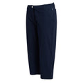 Navy - Side - Regatta Womens-Ladies Bayletta Capri Trousers