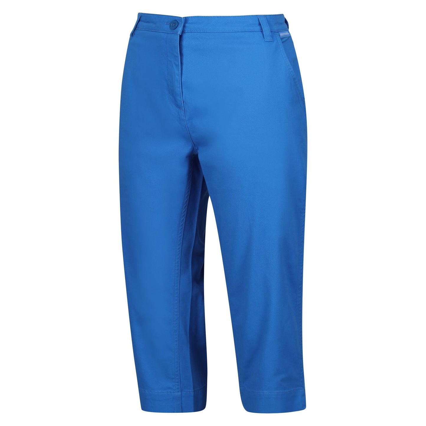 Sonic Blue - Side - Regatta Womens-Ladies Bayletta Capri Trousers