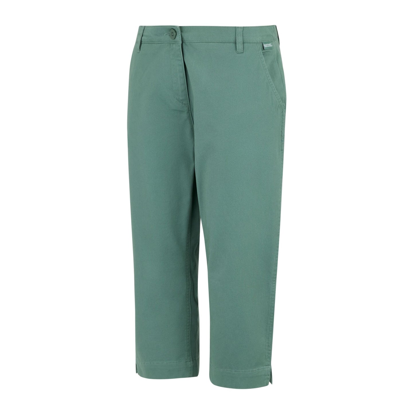 Ivy Moss - Side - Regatta Womens-Ladies Bayletta Capri Trousers