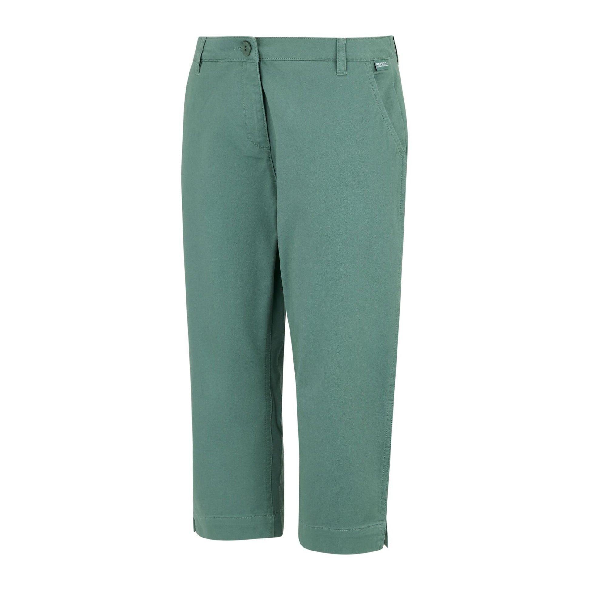 Ivy Moss - Side - Regatta Womens-Ladies Bayletta Capri Trousers