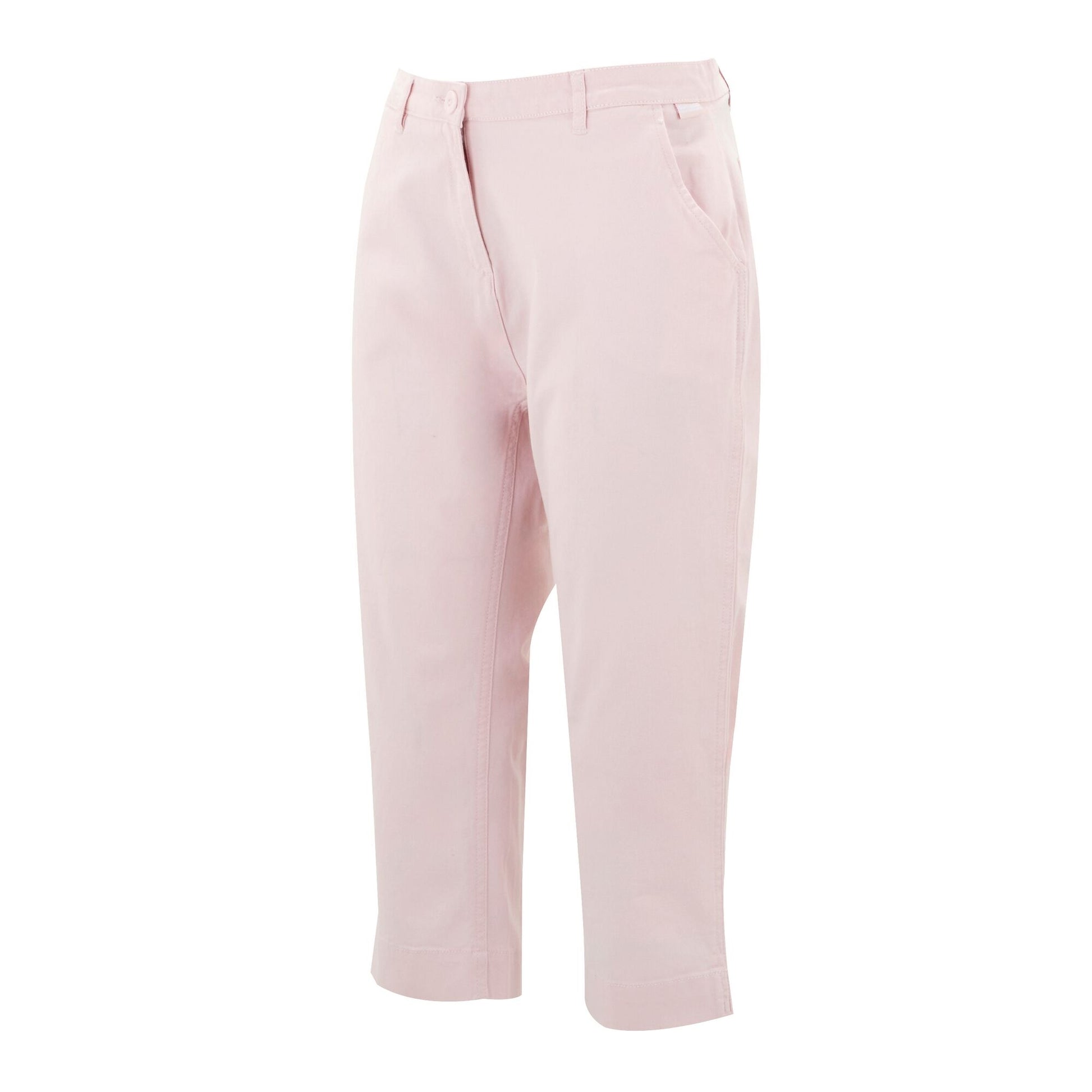 Pink Haze - Side - Regatta Womens-Ladies Bayletta Capri Trousers