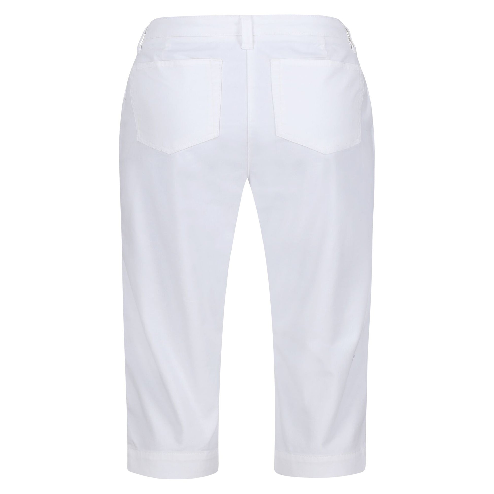 White - Back - Regatta Womens-Ladies Bayletta Capri Trousers