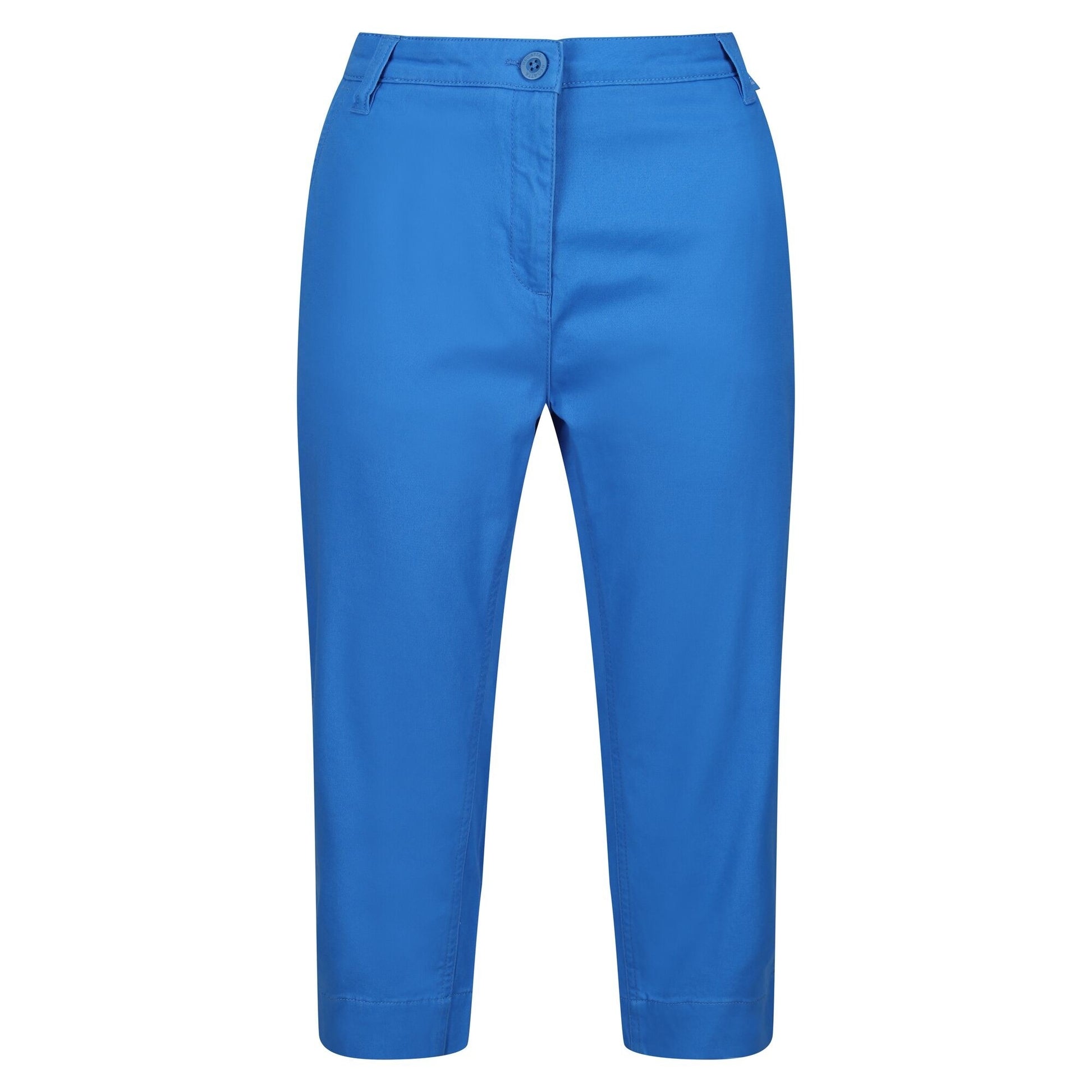 Sonic Blue - Front - Regatta Womens-Ladies Bayletta Capri Trousers