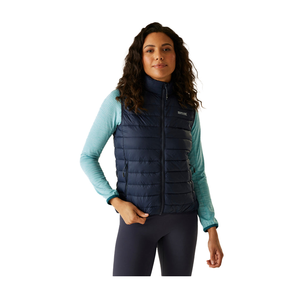Navy-Navy - Front - Regatta Womens-Ladies Hillpack II Gilet