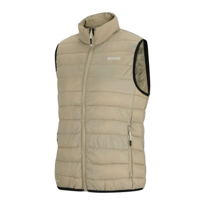 Parchment-Black - Side - Regatta Womens-Ladies Hillpack II Gilet
