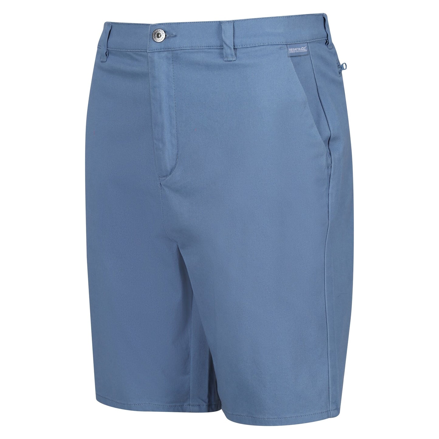Coronet Blue - Side - Regatta Mens Sabden Chino Shorts