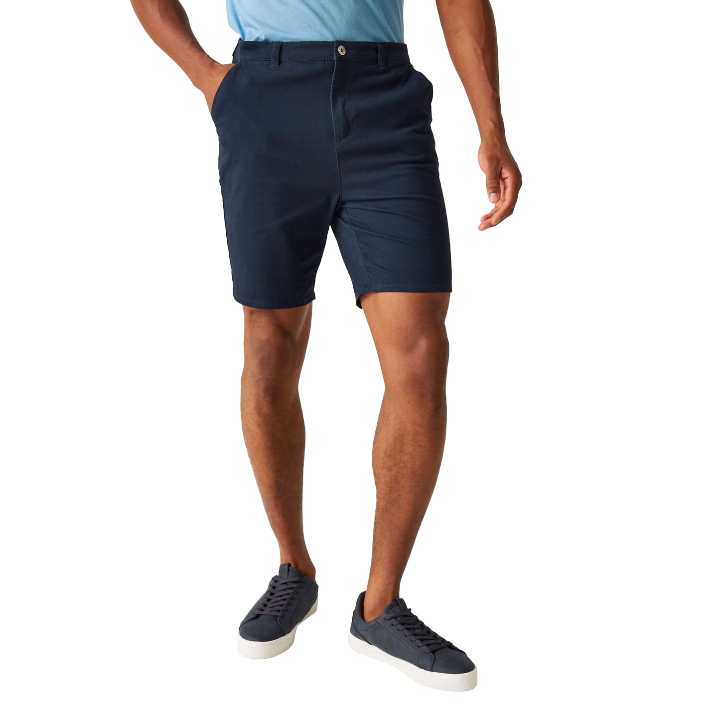 Navy - Lifestyle - Regatta Mens Sabden Chino Shorts