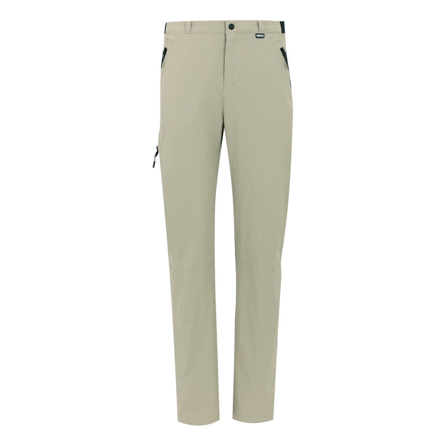 Golden Sand - Front - Regatta Mens Travel Light Packaway Trousers