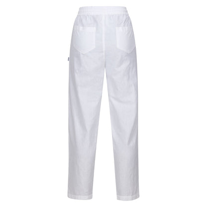 White - Back - Regatta Womens-Ladies Corso Trousers