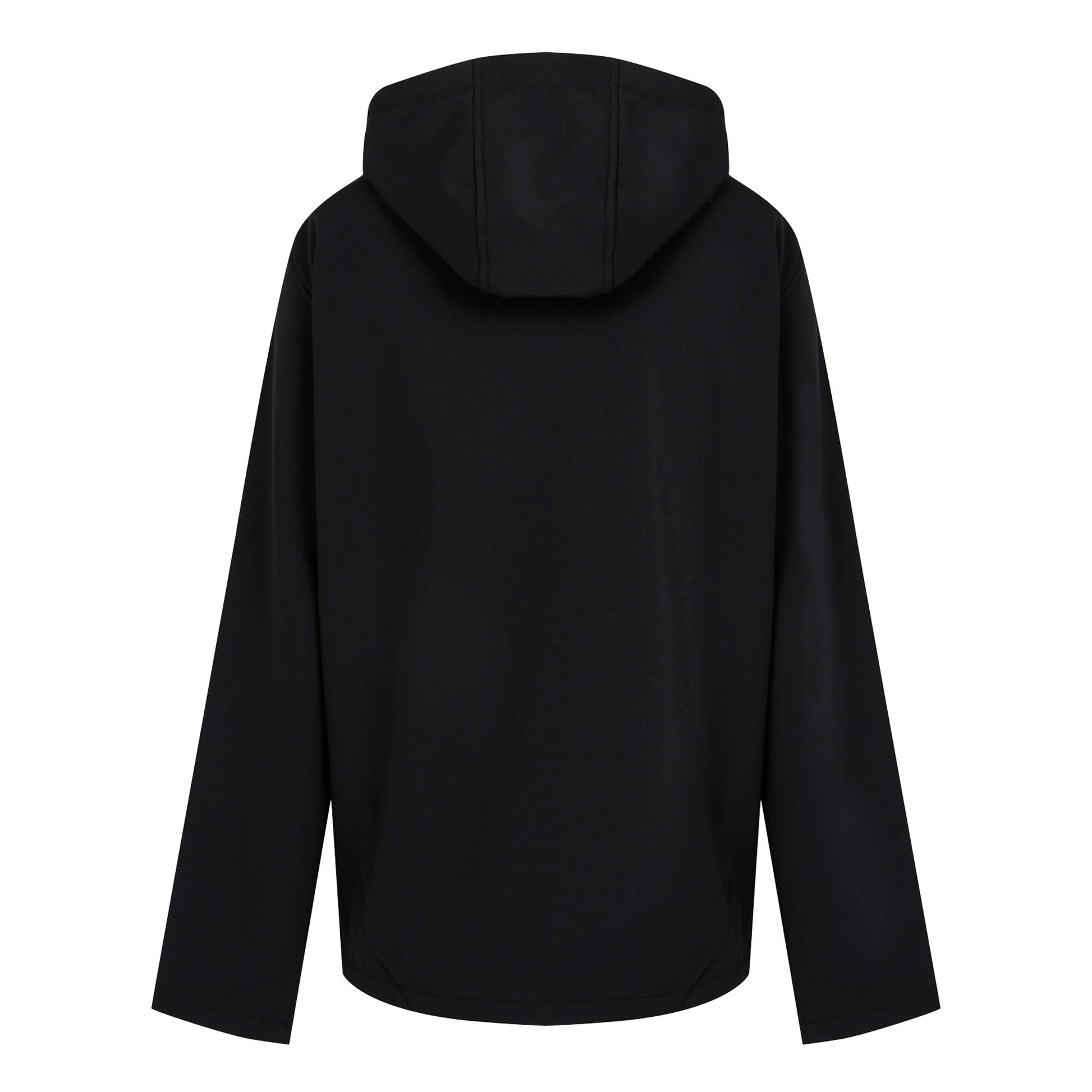 Black-Classic Red - Back - Regatta Professional Mens 2 Layer Soft Shell Jacket