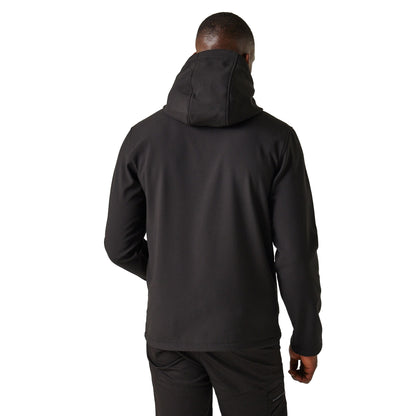Black-Lime Green - Lifestyle - Regatta Professional Mens 2 Layer Soft Shell Jacket