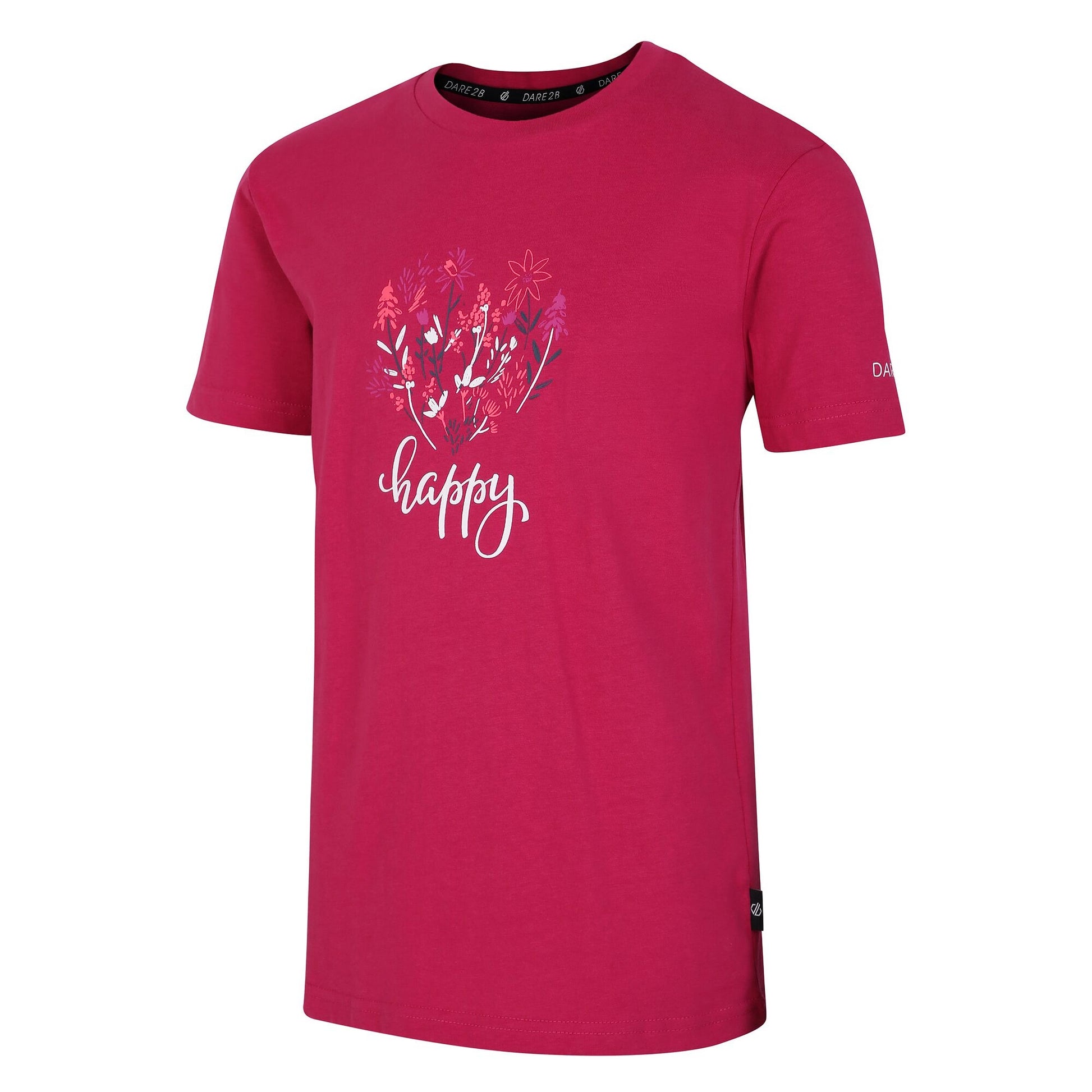 Berry Pink - Back - Dare 2B Childrens-Kids Amuse II T-Shirt