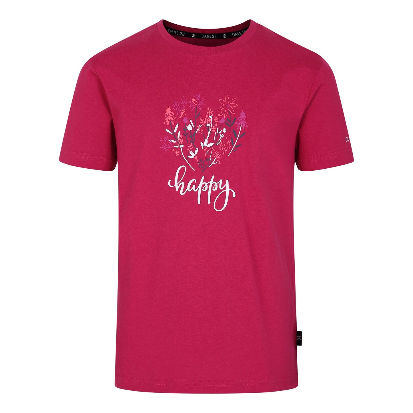 Berry Pink - Front - Dare 2B Childrens-Kids Amuse II T-Shirt