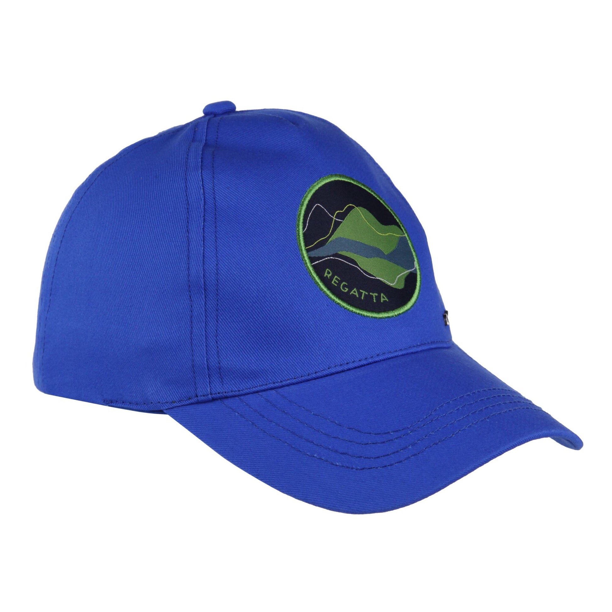 Oxford Blue - Side - Regatta Childrens-Kids Cuyler III Mountain Baseball Cap