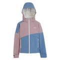 Heather-Coronet Blue - Front - Regatta Childrens-Kids Acidity VII Soft Shell Jacket