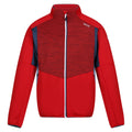 Danger Red-Moonlight Denim-Coronet Blue - Pack Shot - Regatta Mens Yare VIII Full Zip Jacket