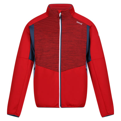 Danger Red-Moonlight Denim-Coronet Blue - Front - Regatta Mens Yare VIII Full Zip Jacket