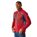 Danger Red-Moonlight Denim-Coronet Blue - Lifestyle - Regatta Mens Yare VIII Full Zip Jacket