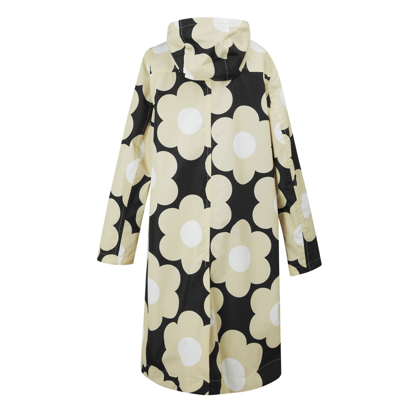 Black - Back - Regatta Womens-Ladies Orla Kiely Sixties Daisy Waterproof Jacket