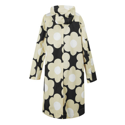 Black - Back - Regatta Womens-Ladies Orla Kiely Sixties Daisy Waterproof Jacket