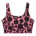 Pink - Back - Regatta Womens-Ladies Orla Kiely Floral Reversible Bikini Set