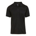 Black-Seal Grey - Front - Regatta Professional Mens Short-Sleeved Polo Shirt