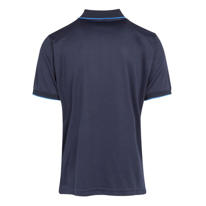 Navy-French Blue - Back - Regatta Professional Mens Short-Sleeved Polo Shirt