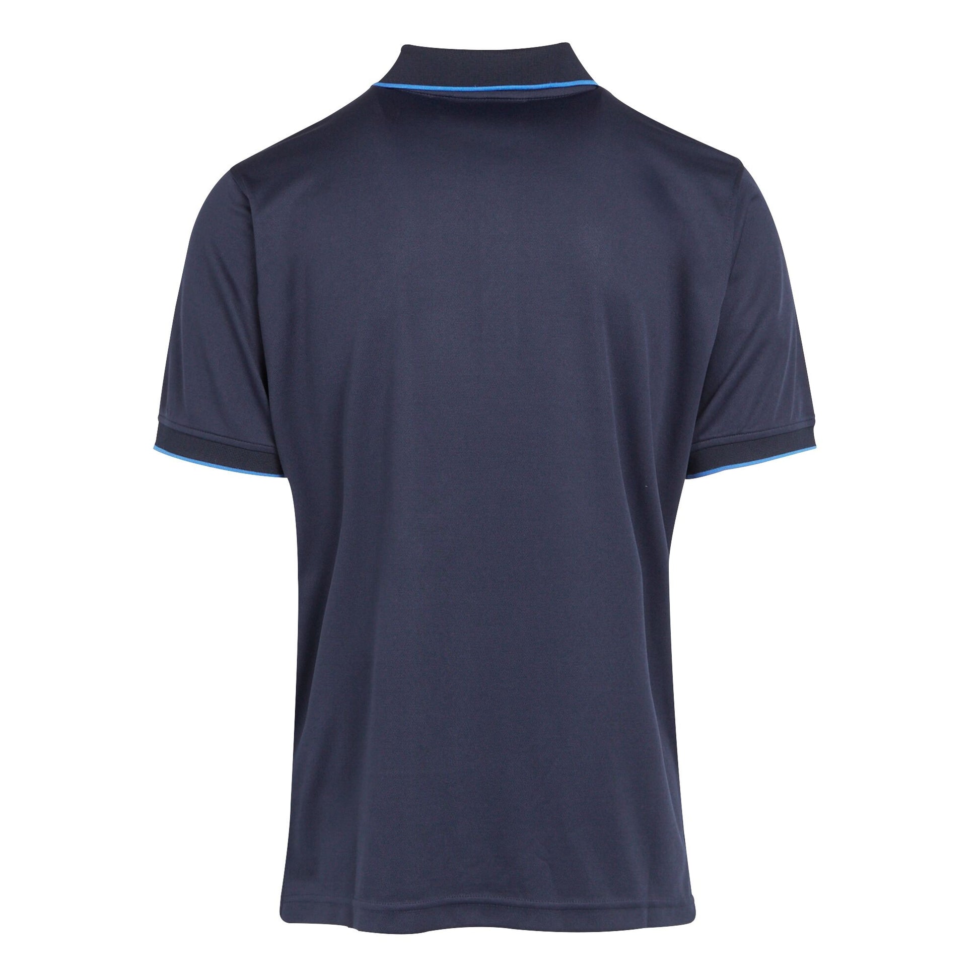 Navy-French Blue - Back - Regatta Professional Mens Short-Sleeved Polo Shirt