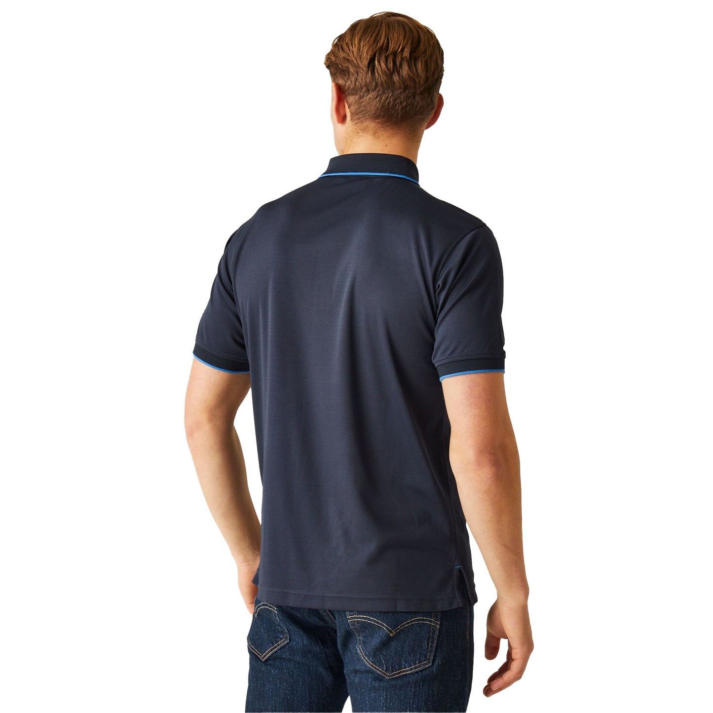 Navy-French Blue - Lifestyle - Regatta Professional Mens Short-Sleeved Polo Shirt
