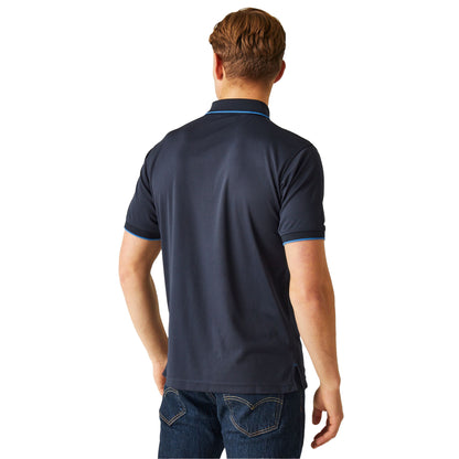 Navy-French Blue - Lifestyle - Regatta Professional Mens Short-Sleeved Polo Shirt