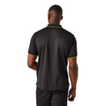 Black-Lime Green - Lifestyle - Regatta Professional Mens Short-Sleeved Polo Shirt