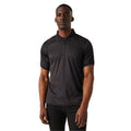 Black-New Royal - Side - Regatta Professional Mens Short-Sleeved Polo Shirt