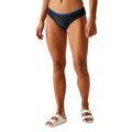 Navy-Brightest Blue - Lifestyle - Regatta Womens-Ladies Aceana Plain Bikini Bottoms