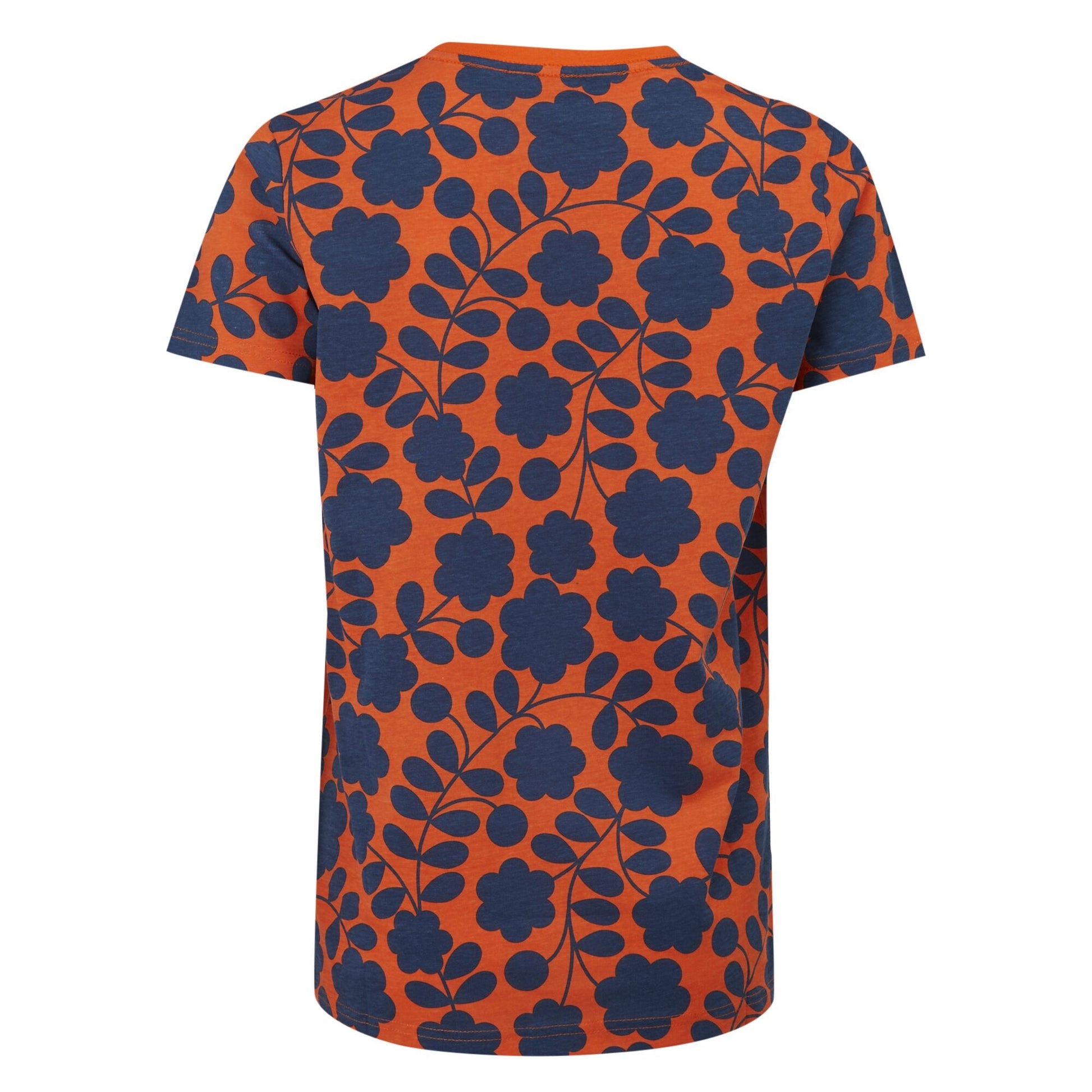 Orange - Back - Regatta Womens-Ladies Orla Kiely Floral T-Shirt