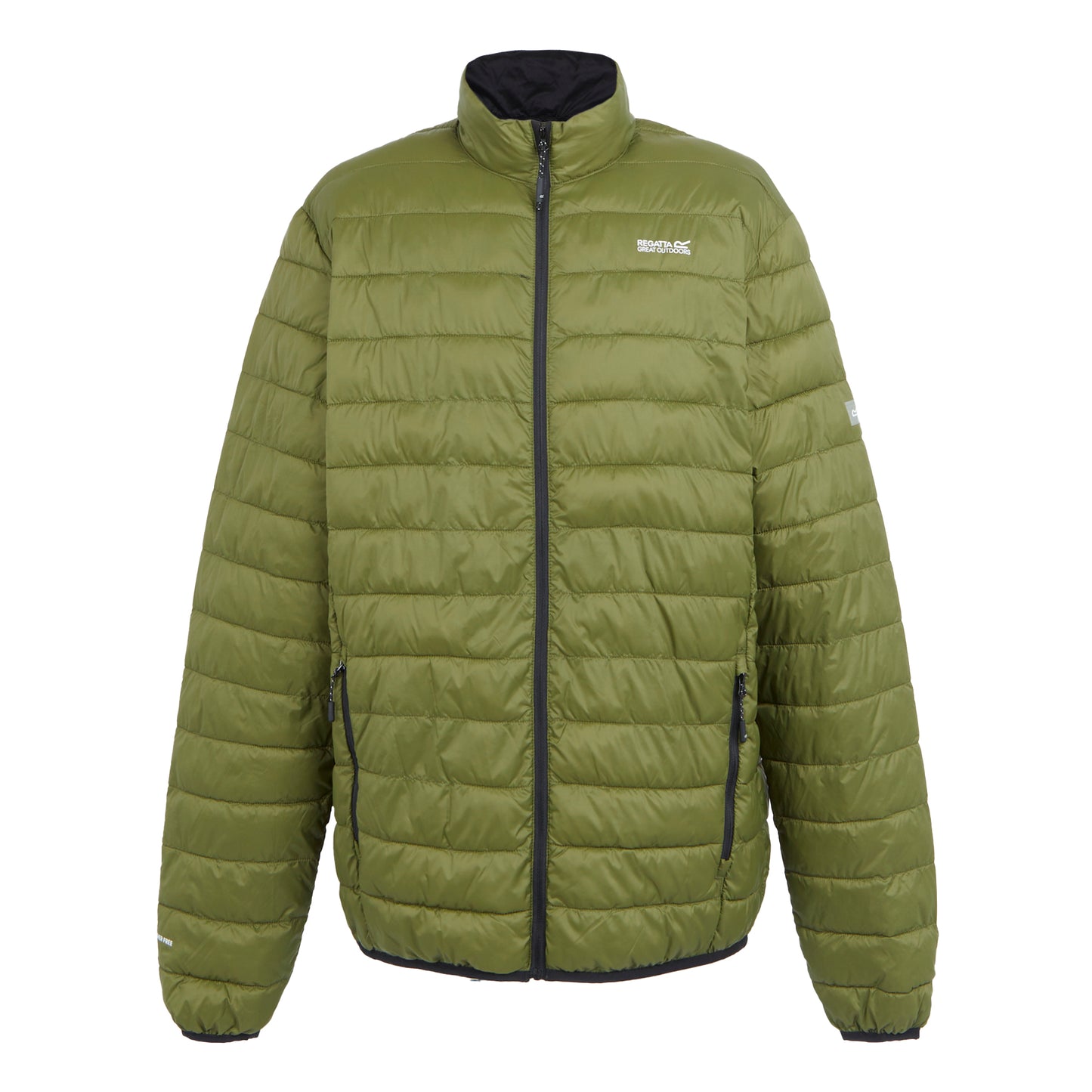 Nephrite Green-Black - Front - Regatta Mens Hillpack II Insulated Jacket