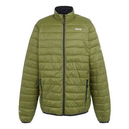 Nephrite Green-Black - Front - Regatta Mens Hillpack II Insulated Jacket