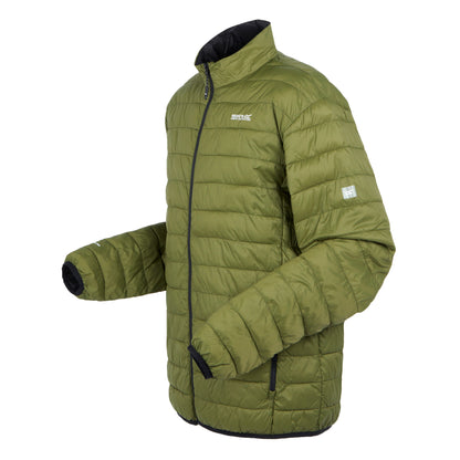 Nephrite Green-Black - Side - Regatta Mens Hillpack II Insulated Jacket
