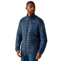 Moonlight Denim-Tangerine Tango - Lifestyle - Regatta Mens Hillpack II Insulated Jacket