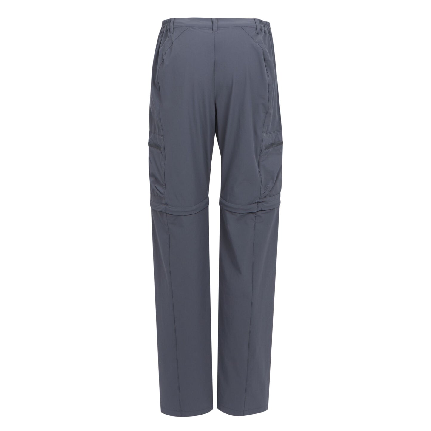 Seal Grey - Back - Regatta Womens-Ladies Travel Light Packaway Trousers