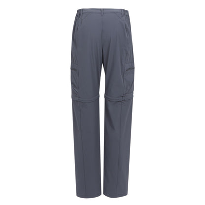 Seal Grey - Back - Regatta Womens-Ladies Travel Light Packaway Trousers